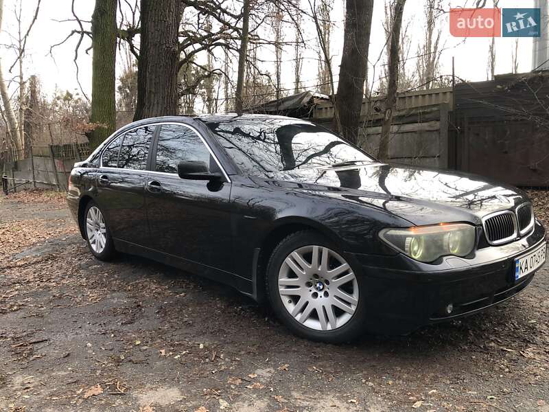 Седан BMW 7 Series 2002 в Киеве фото 8 Седан BMW 7 Series 2002 в Киеве