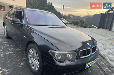 Седан BMW 7 Series 2002 в Хусті