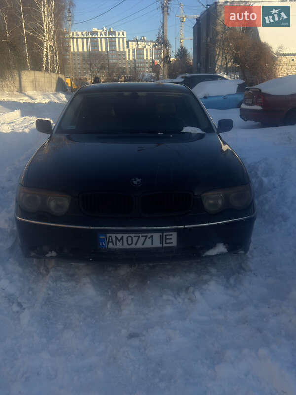 BMW 7 Series 2002
