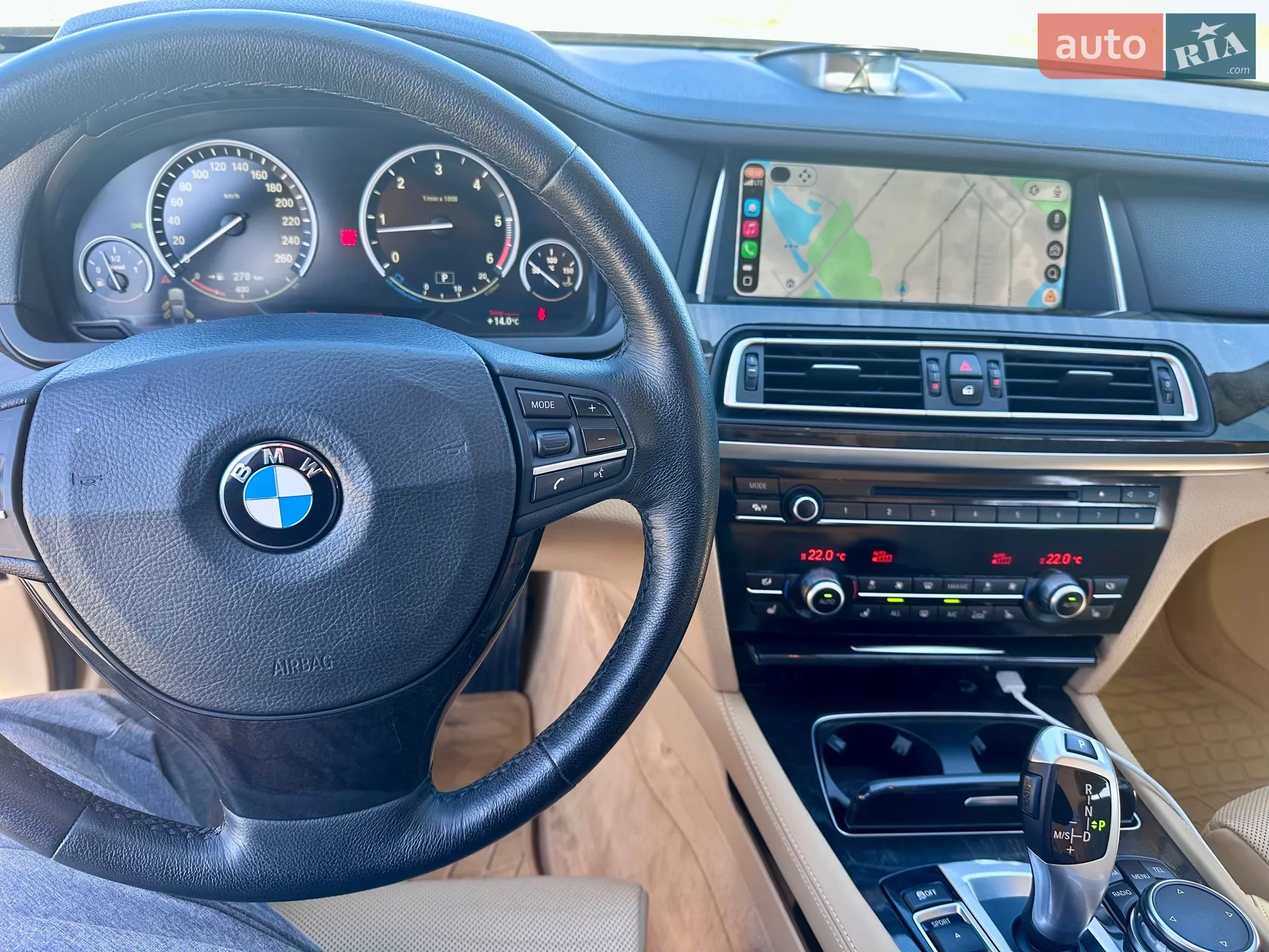 BMW 7 Series 2014 VIN WBAYC41090DZ77210 фото оголошення 10 з 15