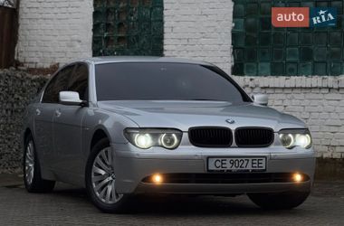 Седан BMW 7 Series 2002 в Чернівцях