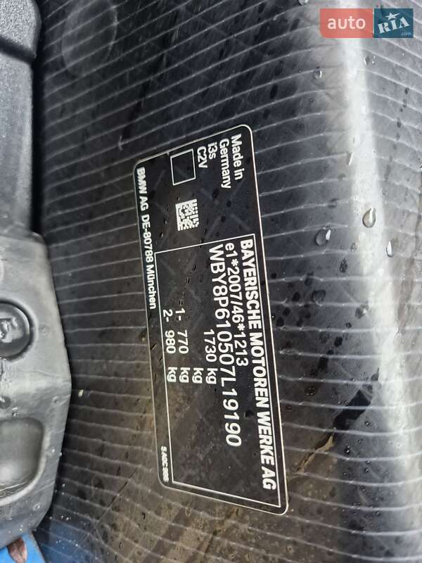 Хэтчбек BMW I3 2022 в Ковеле