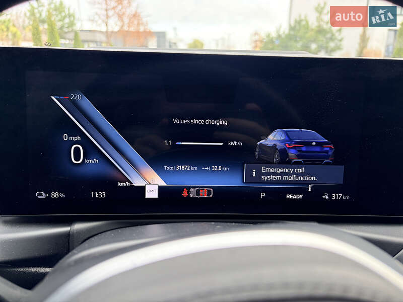 Купе BMW i4 2023 в Киеве