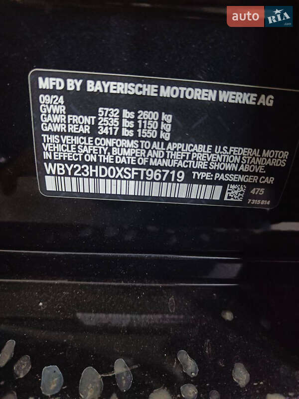 Купе BMW i4 2024 в Белой Церкви