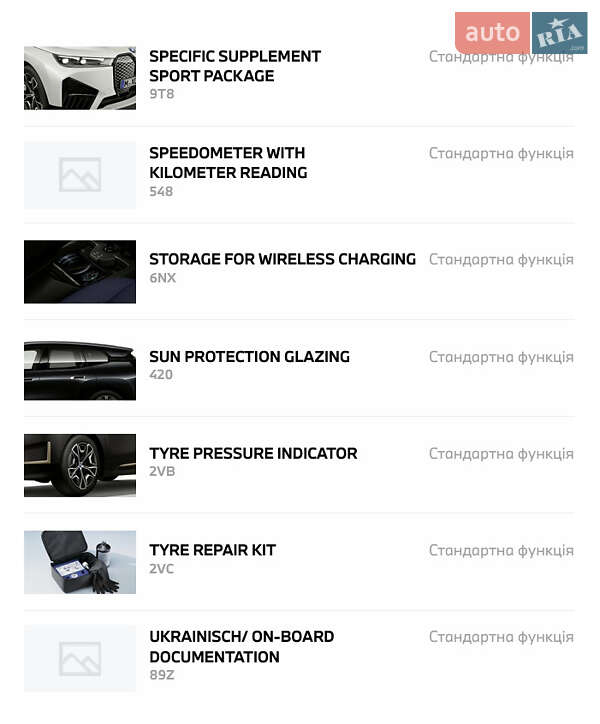 Внедорожник / Кроссовер BMW iX 2023 в Киеве