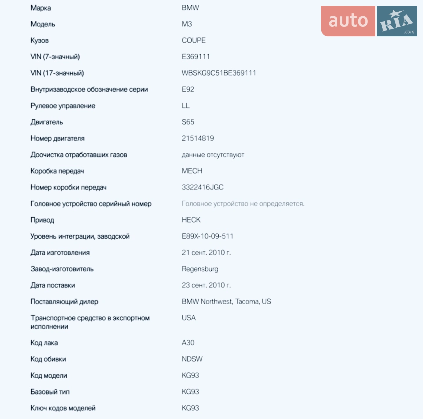 2010 BMW M3 - мініатюра 5