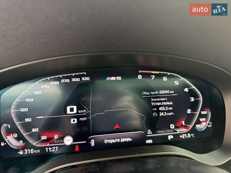 Седан BMW M5 2021 в Киеве