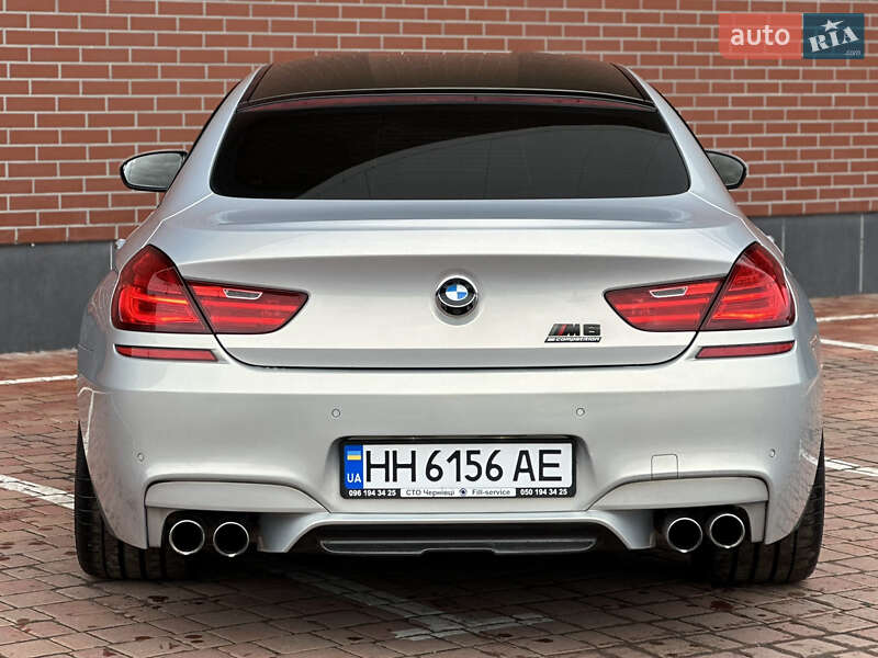 Купе BMW M6 2014 в Одесі