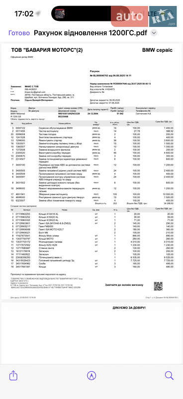 Мотоцикл Туризм BMW R 1200GS 2005 в Полтаві