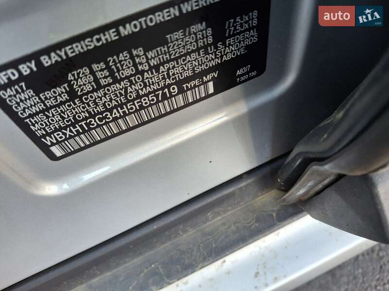 Внедорожник / Кроссовер BMW X1 2017 в Киеве