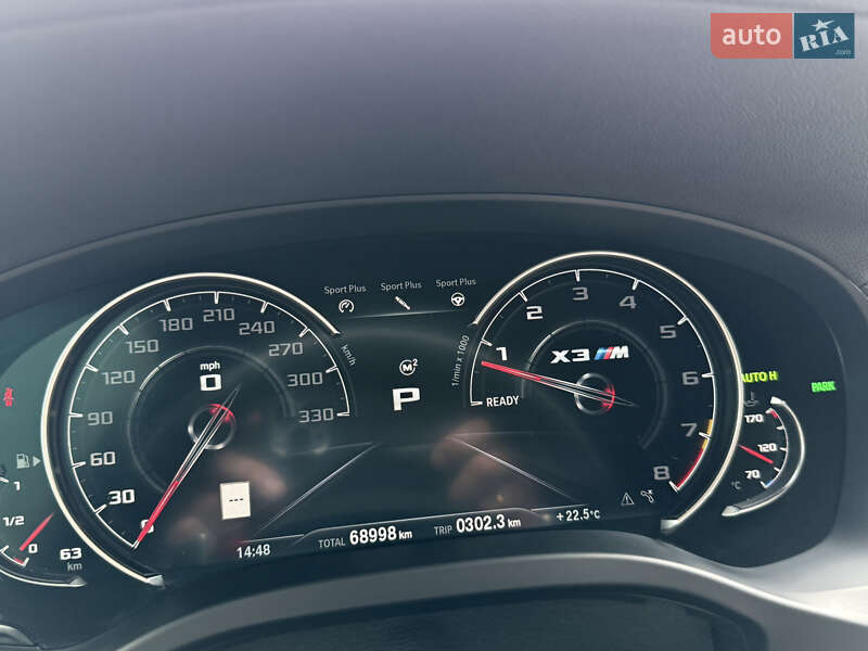 Внедорожник / Кроссовер BMW X3 M 2019 в Ровно