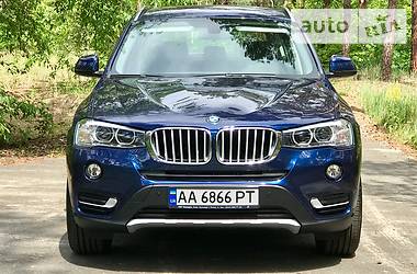 Внедорожник / Кроссовер BMW X3 2017 в Киеве