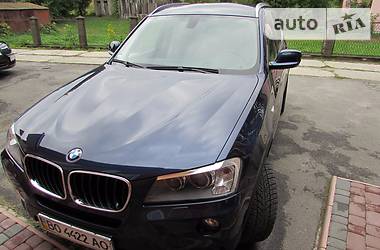 Внедорожник / Кроссовер BMW X3 2012 в Чорткове