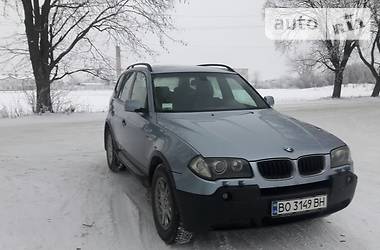Внедорожник / Кроссовер BMW X3 2004 в Тернополе