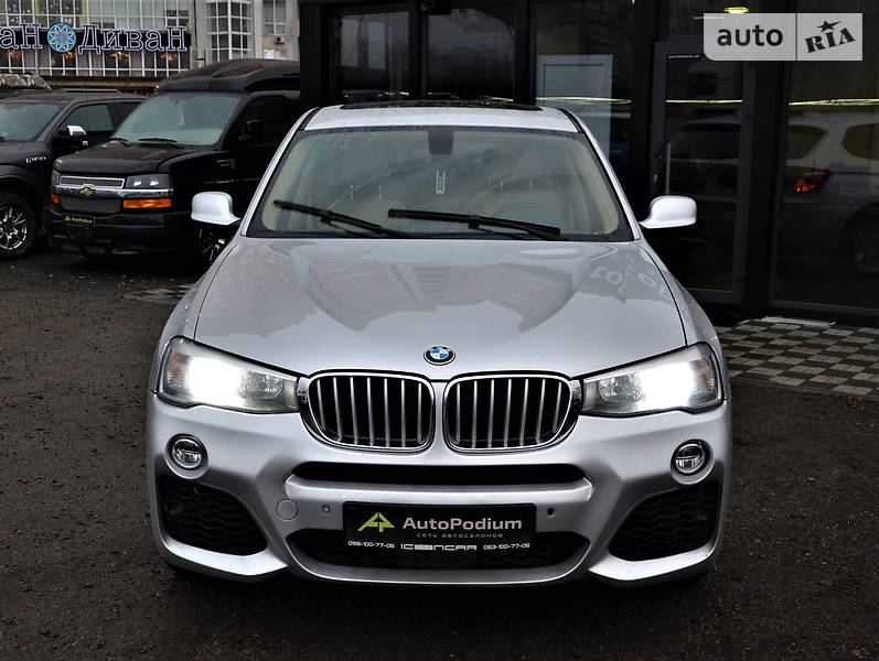 Позашляховик / Кросовер BMW X3 2012 в 