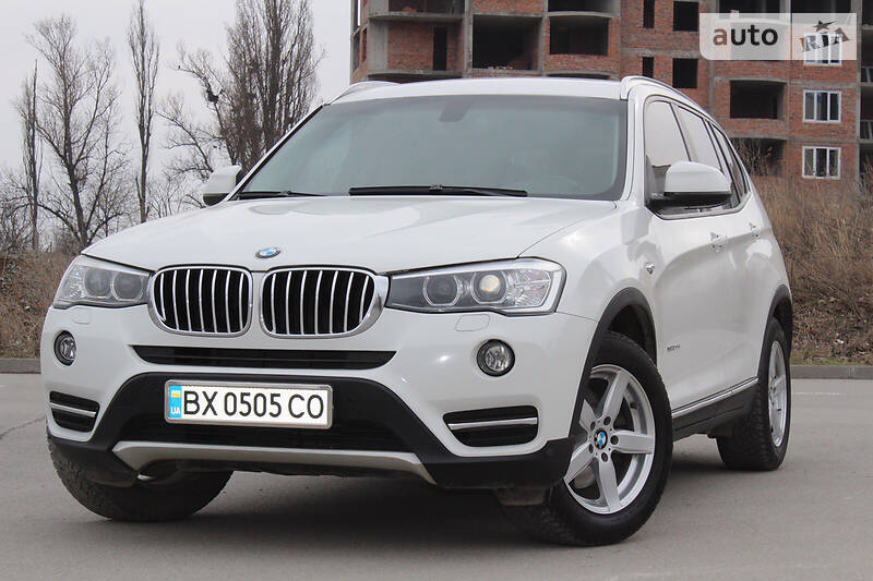 Позашляховик / Кросовер BMW X3 2015 в 