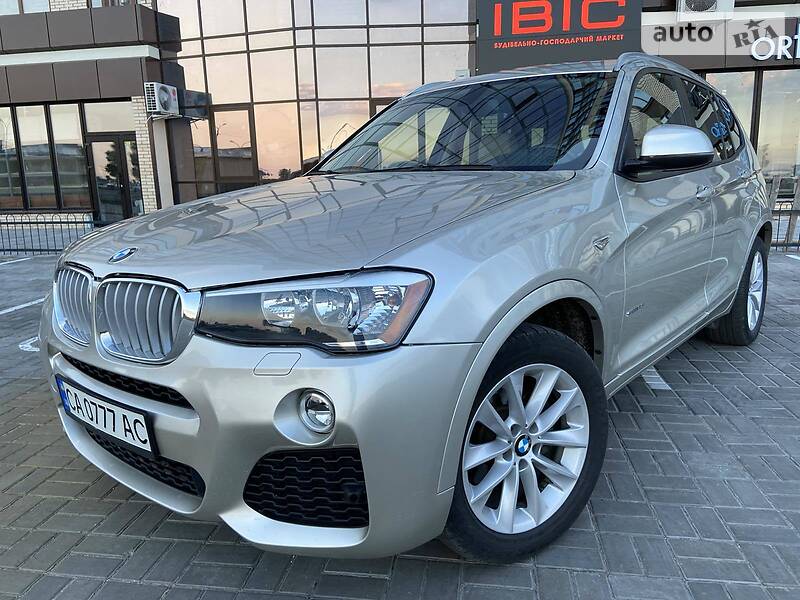 Позашляховик / Кросовер BMW X3 2015 в Черкасах