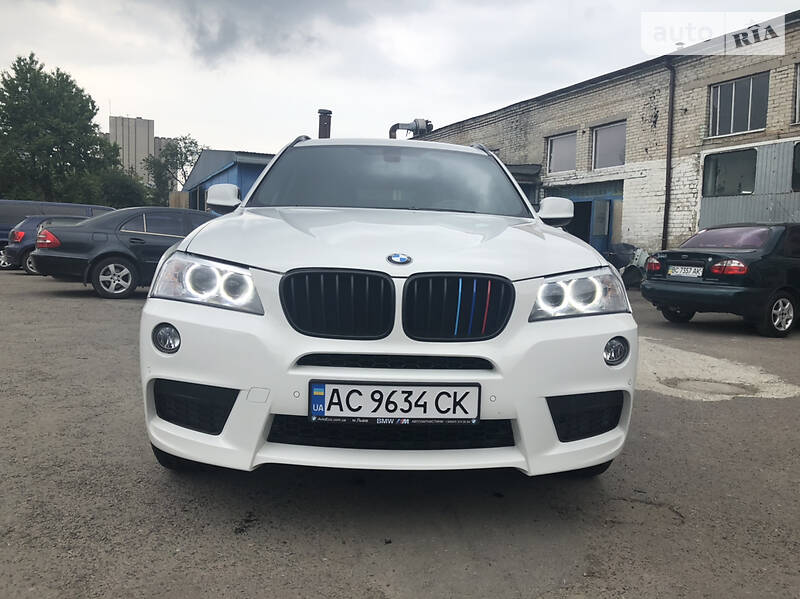 Внедорожник / Кроссовер BMW X3 2014 в Львове