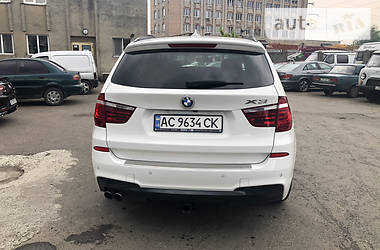 Позашляховик / Кросовер BMW X3 2014 в 