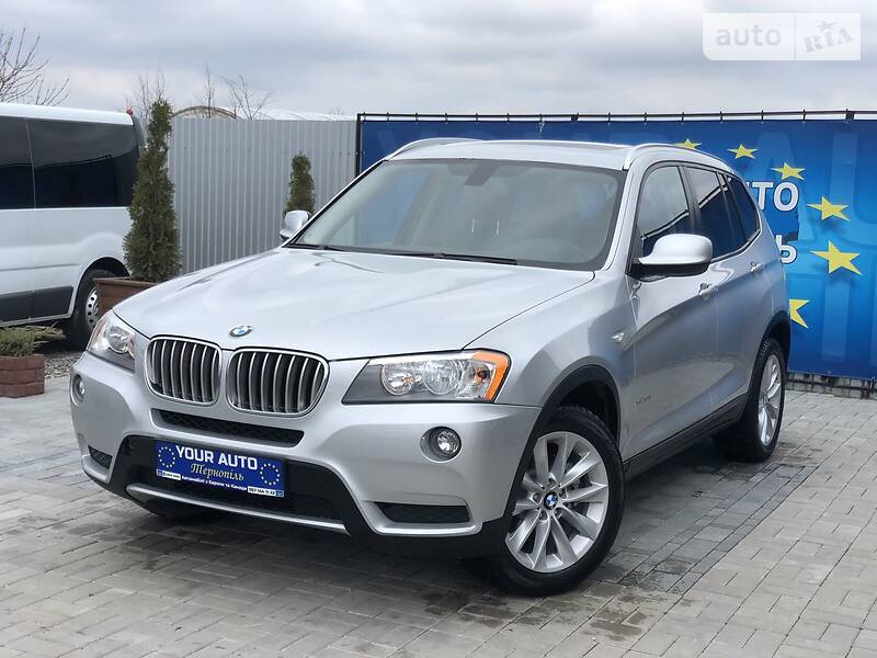 Внедорожник / Кроссовер BMW X3 2012 в Тернополе