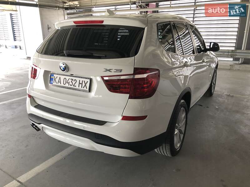 Позашляховик / Кросовер BMW X3 2016 в Києві