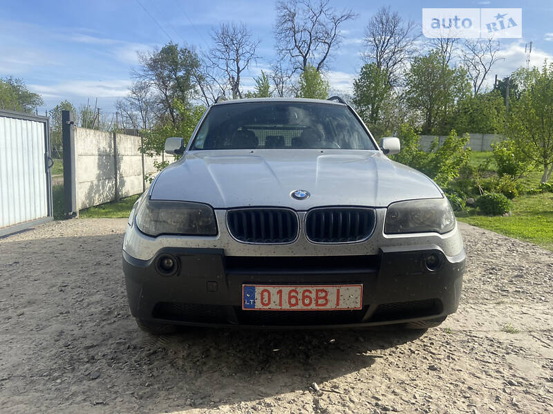 Внедорожник / Кроссовер BMW X3 2004 в Прилуках