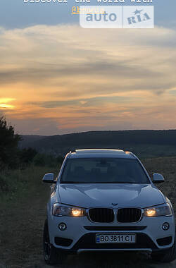 Внедорожник / Кроссовер BMW X3 2014 в Чорткове