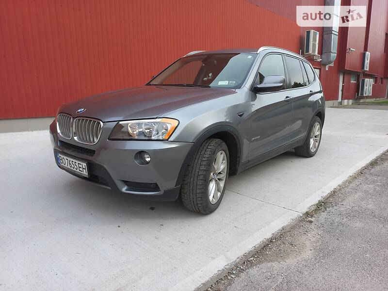 Внедорожник / Кроссовер BMW X3 2012 в Тернополе