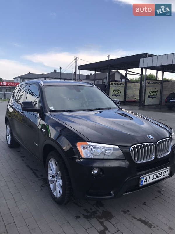 Внедорожник / Кроссовер BMW X3 2013 в Белой Церкви
