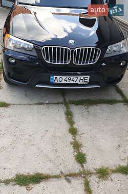 Внедорожник / Кроссовер BMW X3 2014 в Берегово
