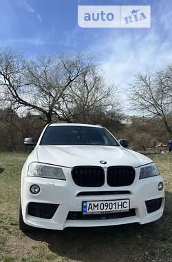 Внедорожник / Кроссовер BMW X3 2013 в Звягеле