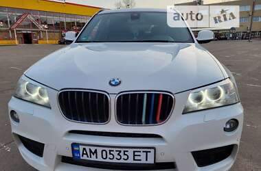 Позашляховик / Кросовер BMW X3 2013 в Житомирі