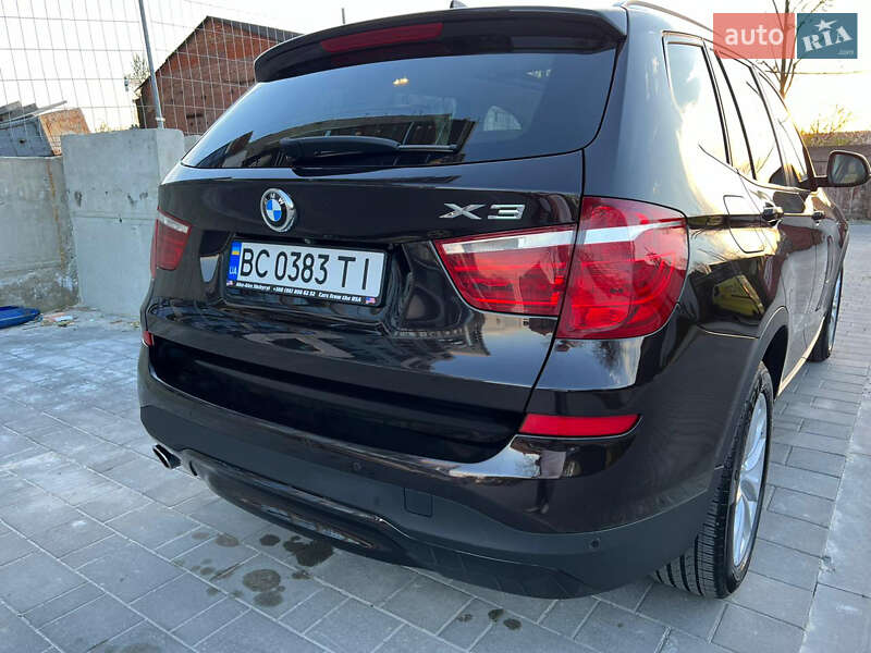 Внедорожник / Кроссовер BMW X3 2015 в Львове