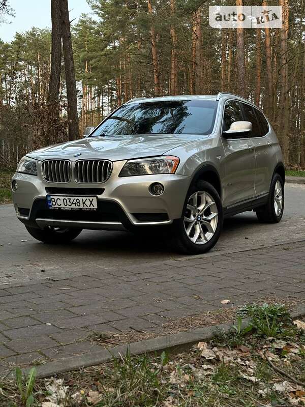 Внедорожник / Кроссовер BMW X3 2012 в Львове