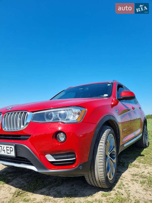 Внедорожник / Кроссовер BMW X3 2015 в Чорткове