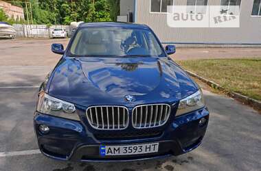 Позашляховик / Кросовер BMW X3 2013 в Житомирі