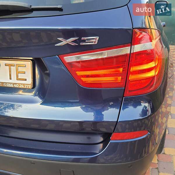 Внедорожник / Кроссовер BMW X3 2013 в Мукачево