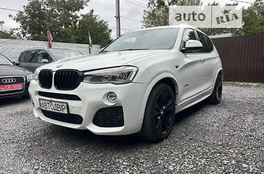 Позашляховик / Кросовер BMW X3 2016 в Дунаївцях