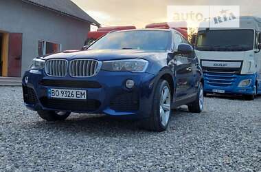 Позашляховик / Кросовер BMW X3 2017 в Тернополі