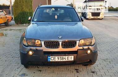 Внедорожник / Кроссовер BMW X3 2004 в Черновцах