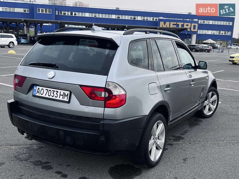 Внедорожник / Кроссовер BMW X3 2004 в Киеве