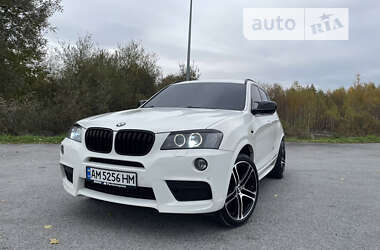 Позашляховик / Кросовер BMW X3 2012 в Звягелі