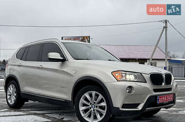 Внедорожник / Кроссовер BMW X3 2013 в Ковеле