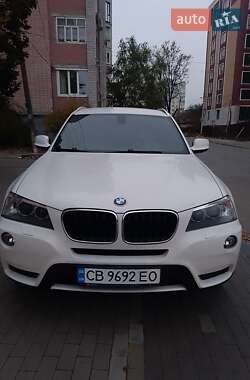 Внедорожник / Кроссовер BMW X3 2012 в Чернигове