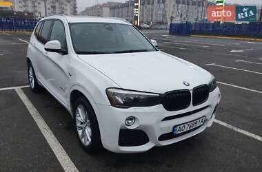 Внедорожник / Кроссовер BMW X3 2016 в Ужгороде