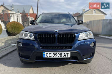 Внедорожник / Кроссовер BMW X3 2011 в Черновцах