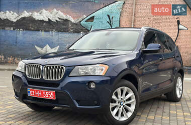 Позашляховик / Кросовер BMW X3 2013 в Луцьку