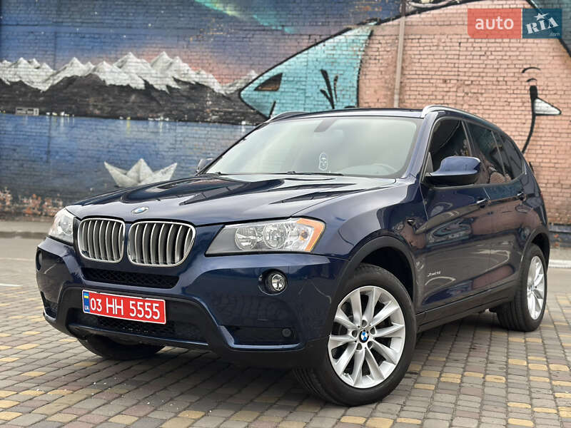 Внедорожник / Кроссовер BMW X3 2013 в Луцке