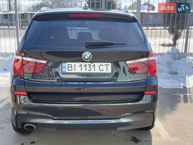 Внедорожник / Кроссовер BMW X3 2017 в Полтаве