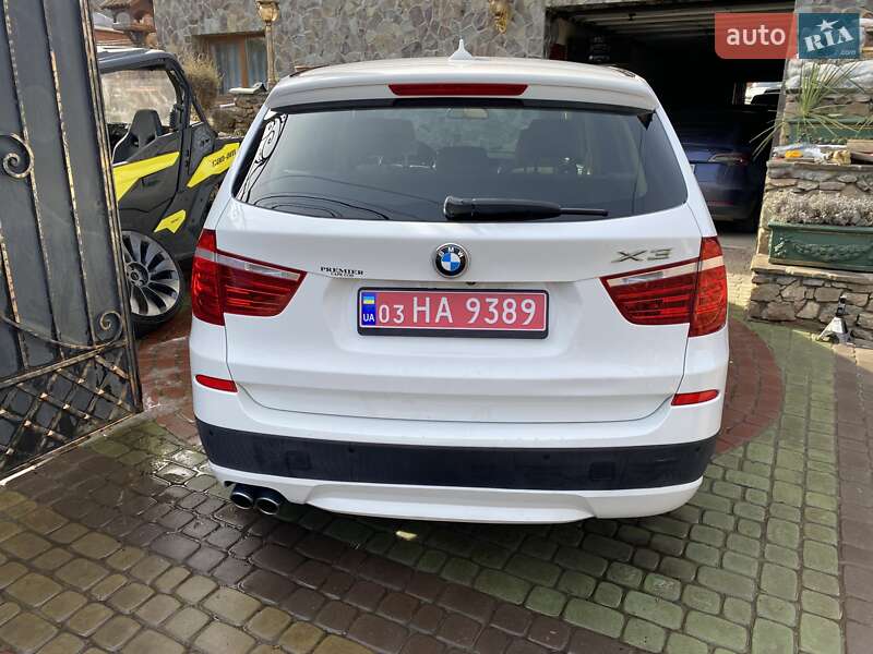Позашляховик / Кросовер BMW X3 2013 в Луцьку
